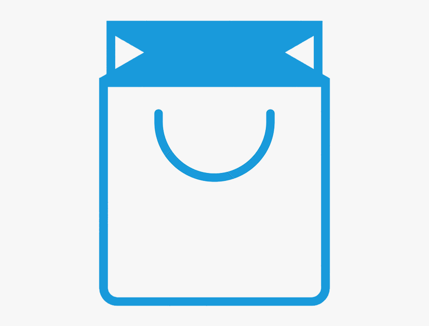 Shopping Bag Icon Minimal, HD Png Download, Free Download