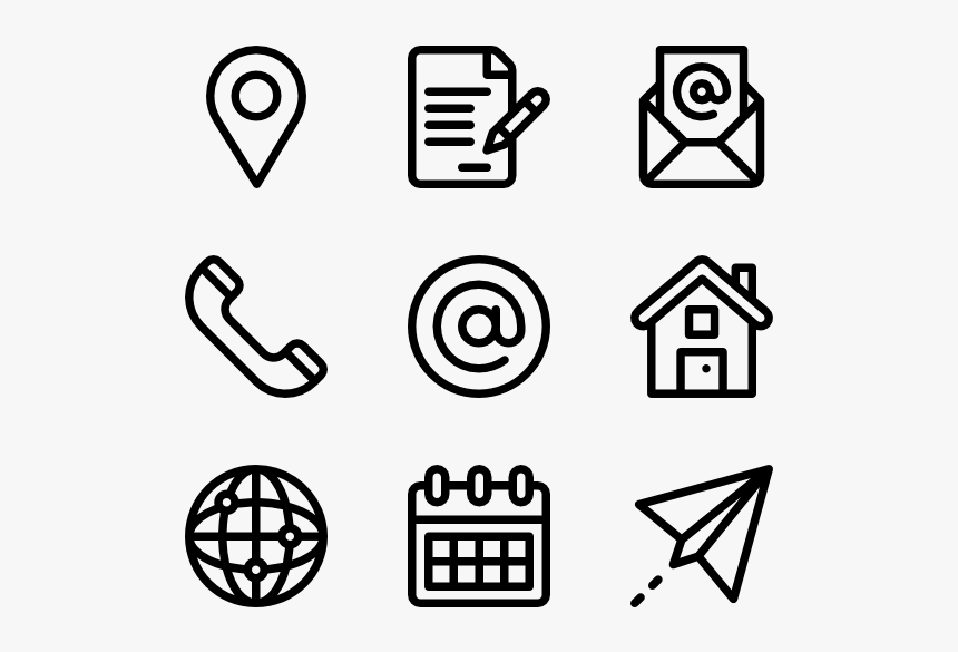 Contact Us - Free Contact Icons, HD Png Download, Free Download