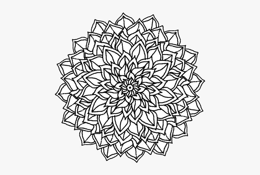 Tattoo Simple Transparent Png - Mandala Transparent Background, Png Download, Free Download