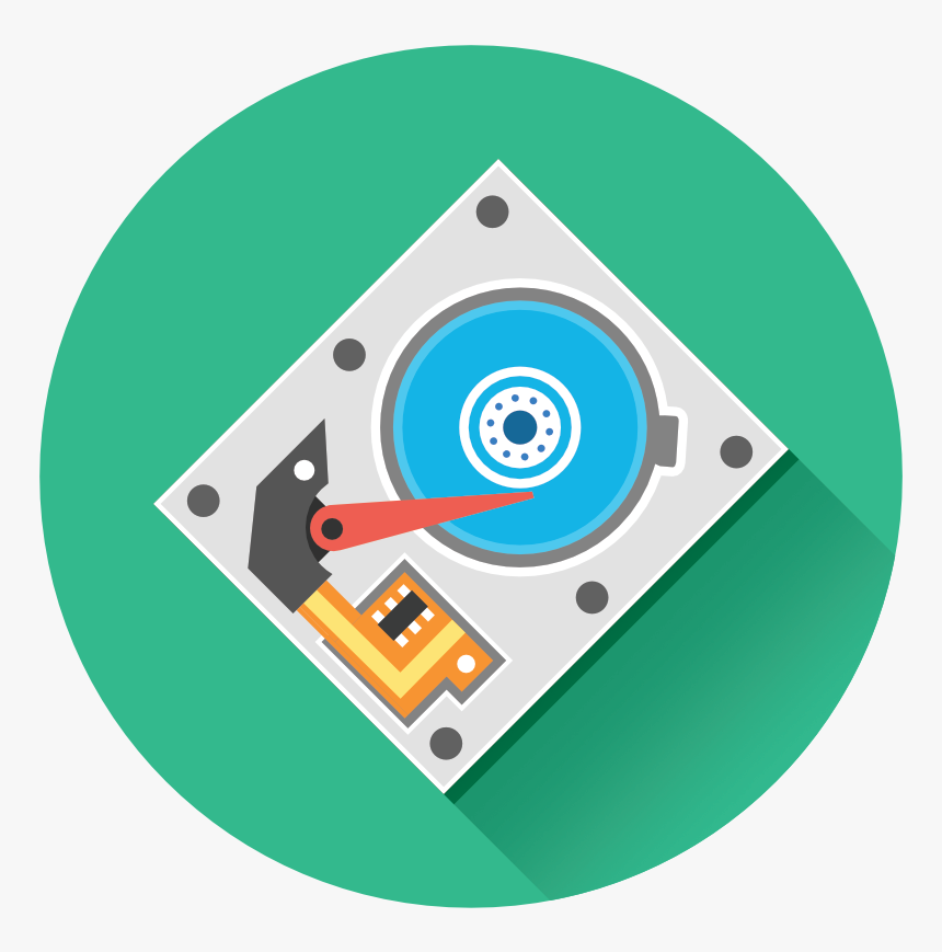 Hard Drive Icon - Hard Disk Drive, HD Png Download, Free Download