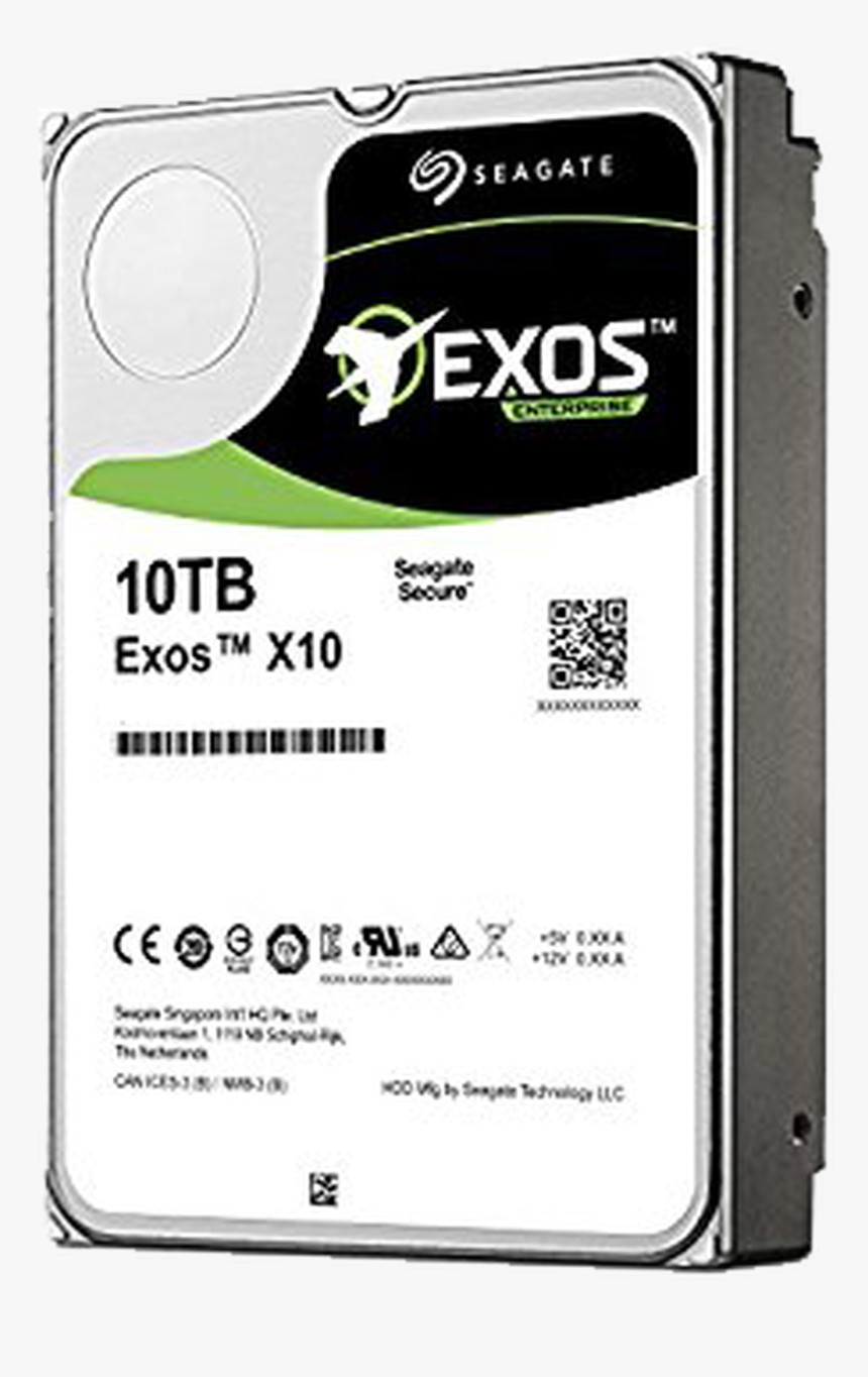 Seagate Exos X10 St10000nm0156 10tb - Seagate Exos X14, HD Png Download, Free Download