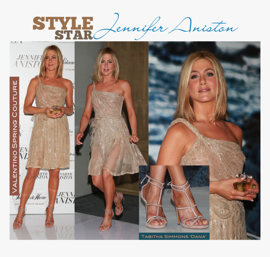 Jennifer Aniston Gold Dress, HD Png Download, Free Download