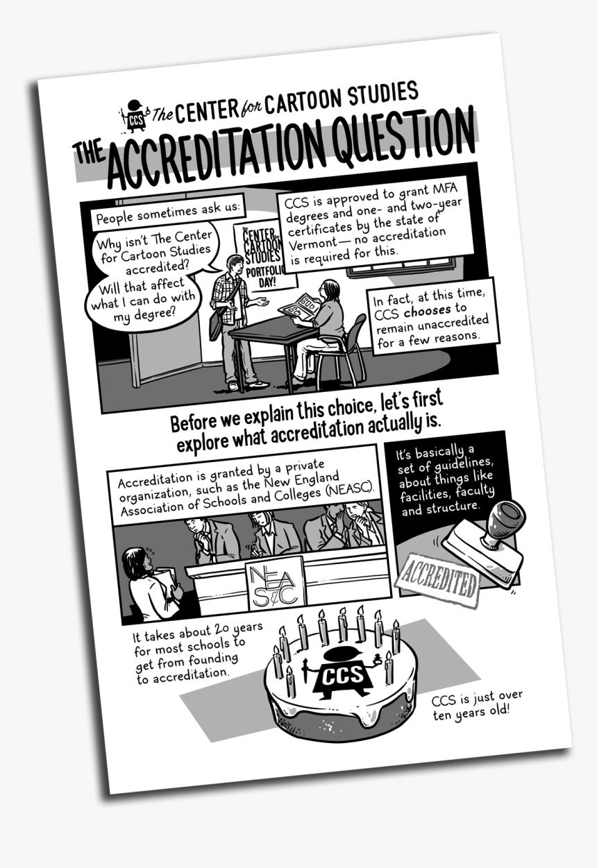 School Accreditation Cartoon, HD Png Download, Free Download