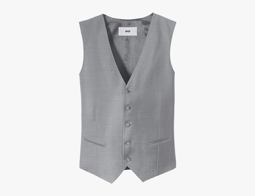 Suit Vest Png - Grey Vest Png, Transparent Png, Free Download