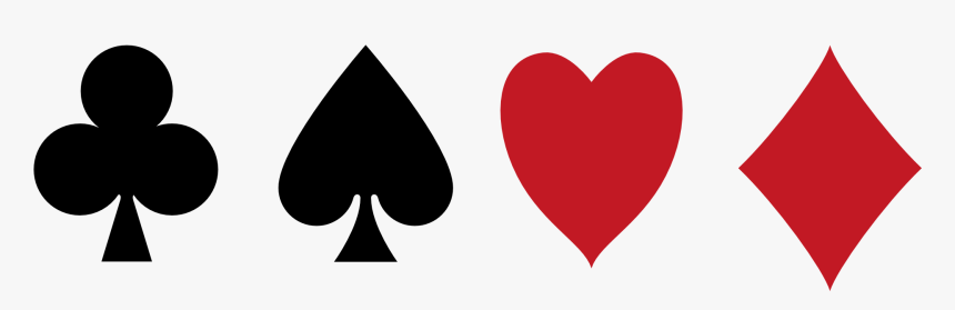 Playing Card Symbols Png, Transparent Png, Free Download