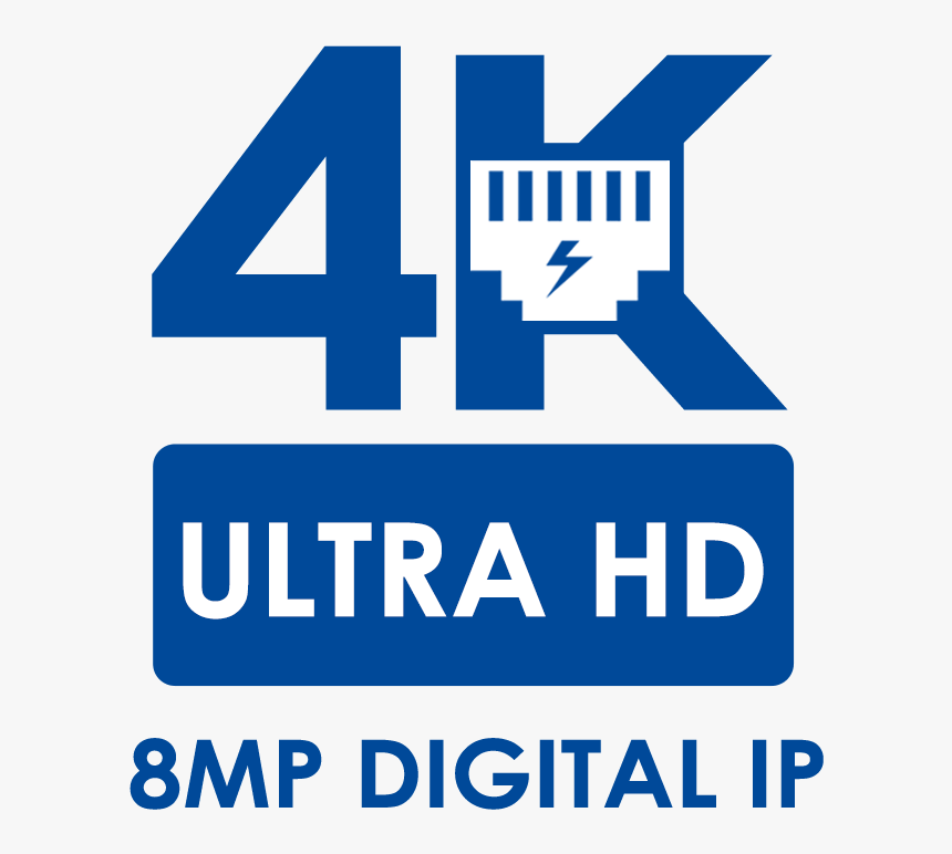 4k Hd Ip Nvr Systems - Sign, HD Png Download, Free Download