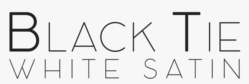 Black Tie Logo Horizontal-01, HD Png Download, Free Download