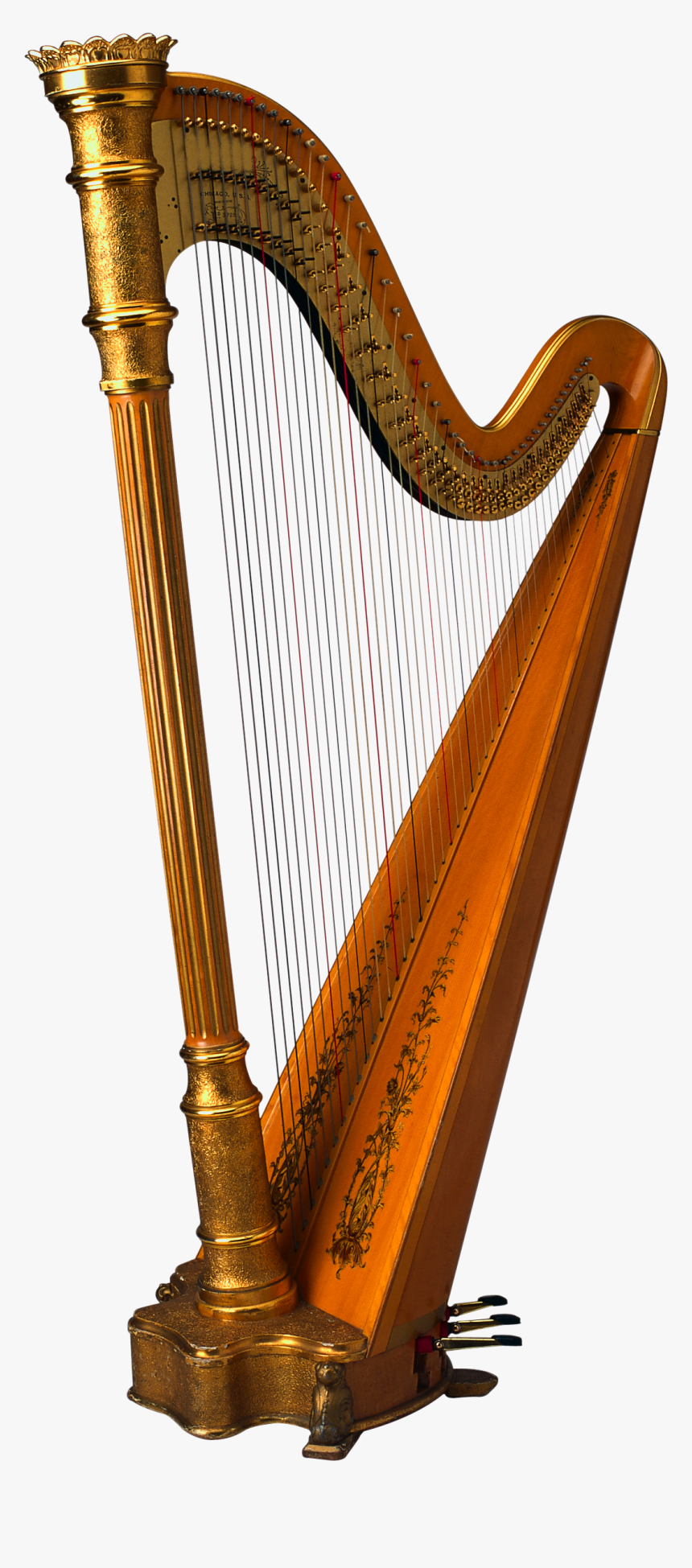 Download For Free Harp Png Icon - Harp Png, Transparent Png, Free Download