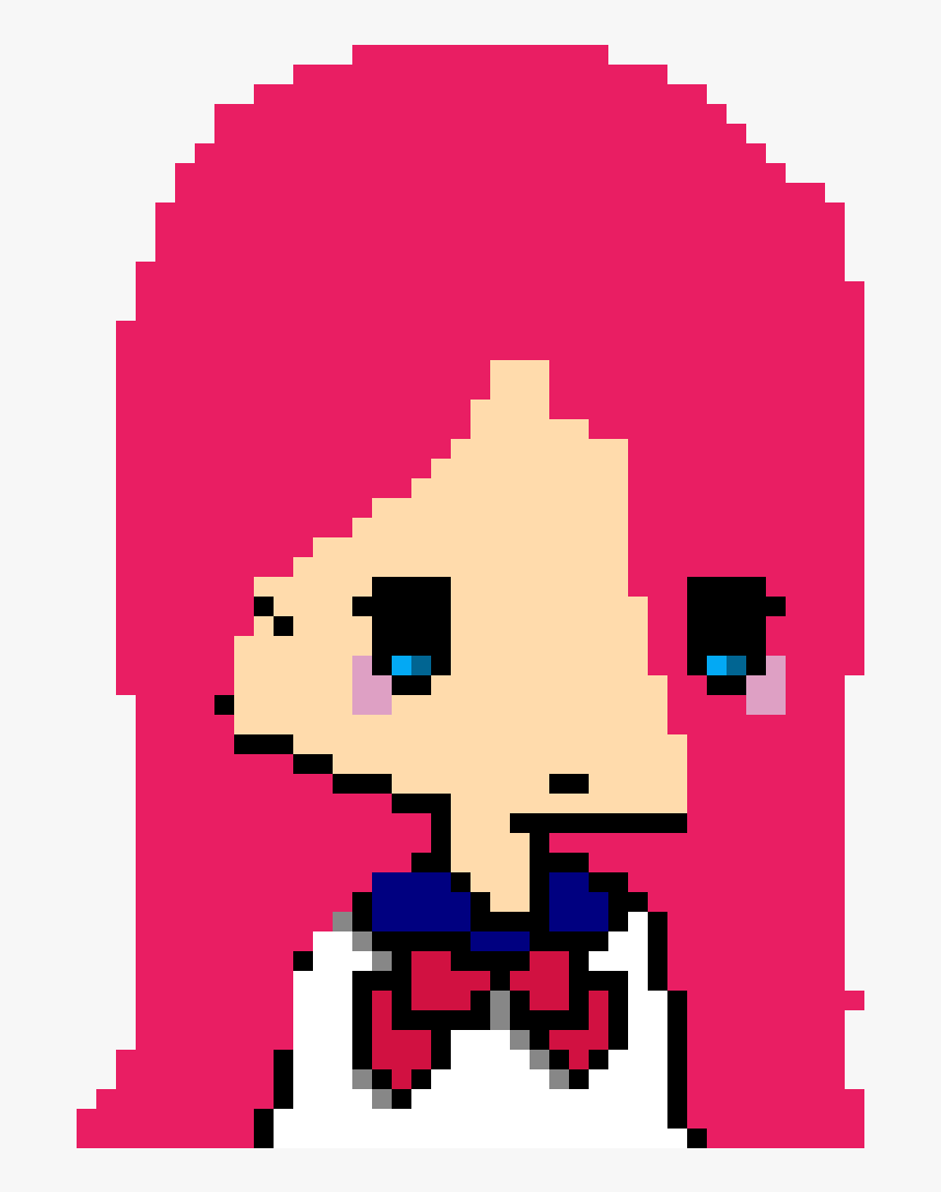 Anime Base Chibi , Png Download - Pixel Art Girl Base, Transparent Png, Free Download