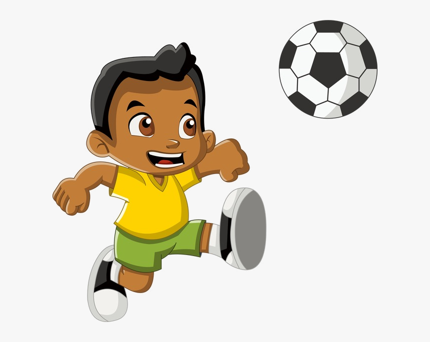 Sports Children Playing Clipart Child Image And Transparent - Kids Playing Sports Clipart, HD Png Download, Free Download