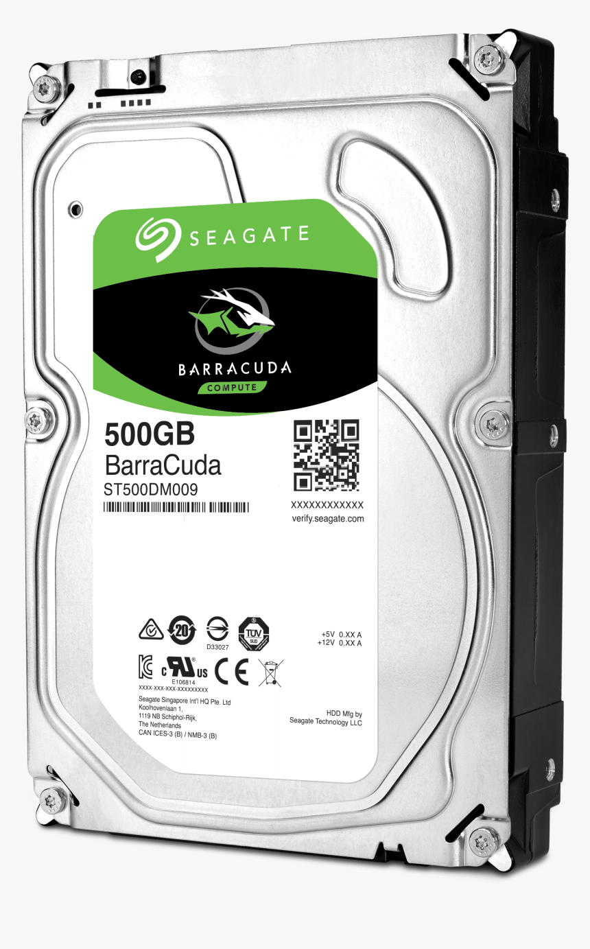 Seagate Barracuda 500gb - Seagate Skyhawk 1tb, HD Png Download, Free Download