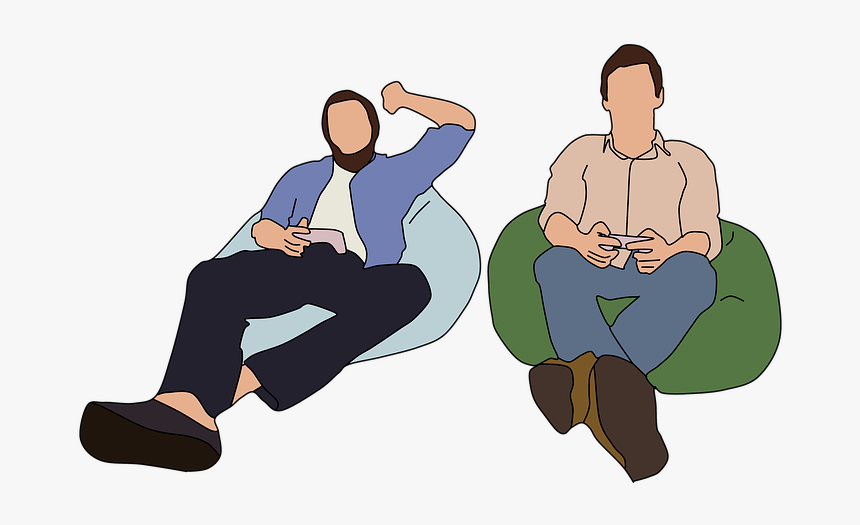 Playstation, Games, Playing, Electronic, Competition - Sitting, HD Png Download, Free Download