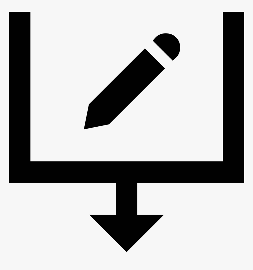 Note Clipart Pencil Icon, HD Png Download, Free Download