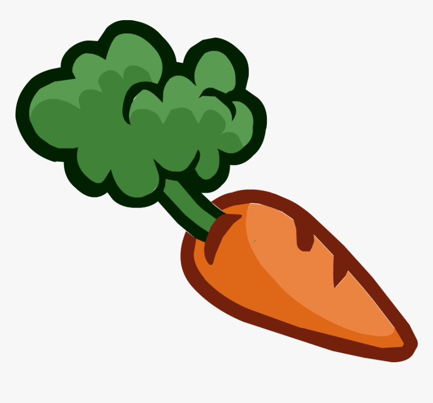 Carrot Puffle Food Icon - Carrot Icon Png, Transparent Png, Free Download