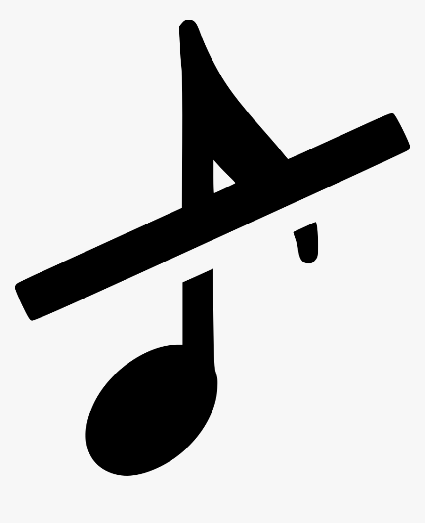 Note Mute Svg Icon , Png Download - Music Note Mute Png, Transparent Png, Free Download