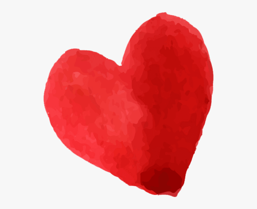 Clipart Hearts Watercolor - Watercolor Heart Clipart, HD Png Download, Free Download