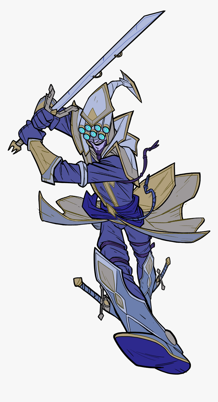 Master Yi Gif Png, Transparent Png, Free Download