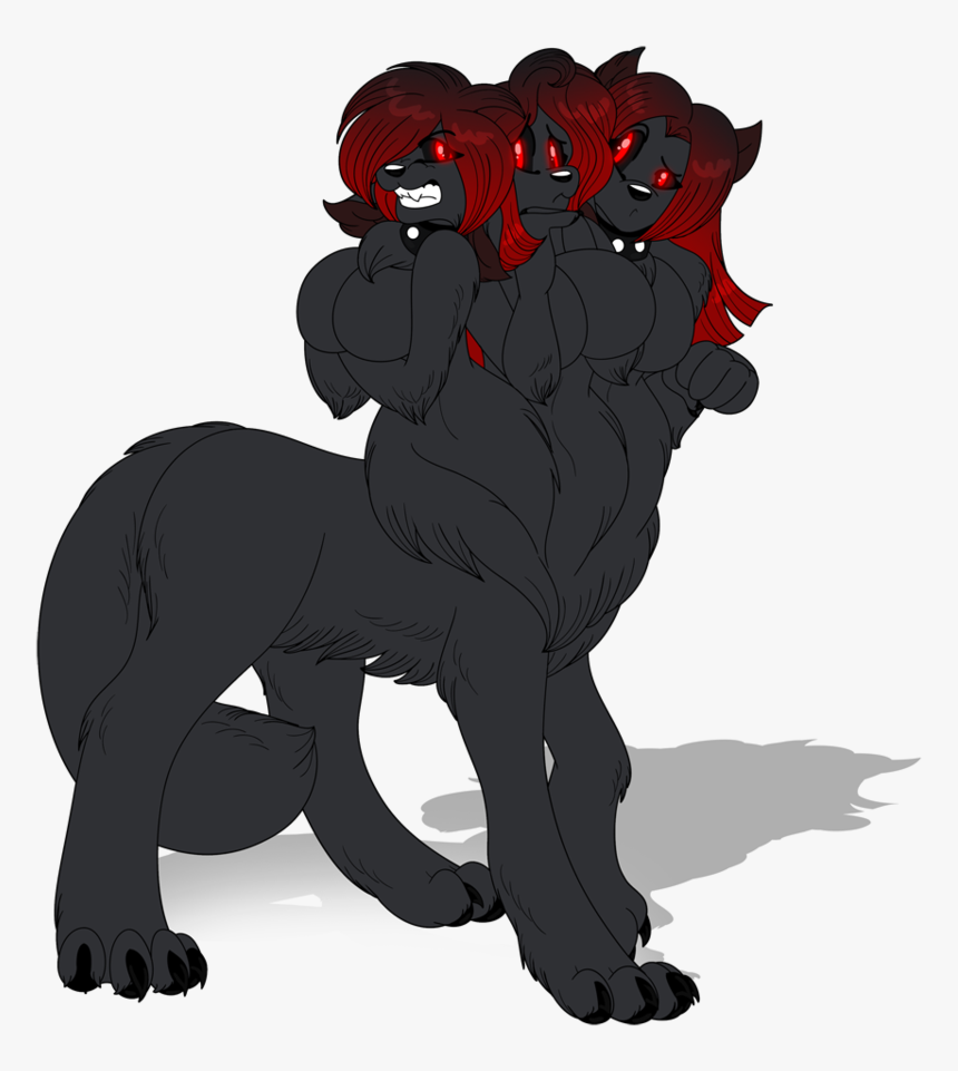 Clip Art Freeuse Cerberus Hellhound Transprent Png - Female Cerberus, Transparent Png, Free Download