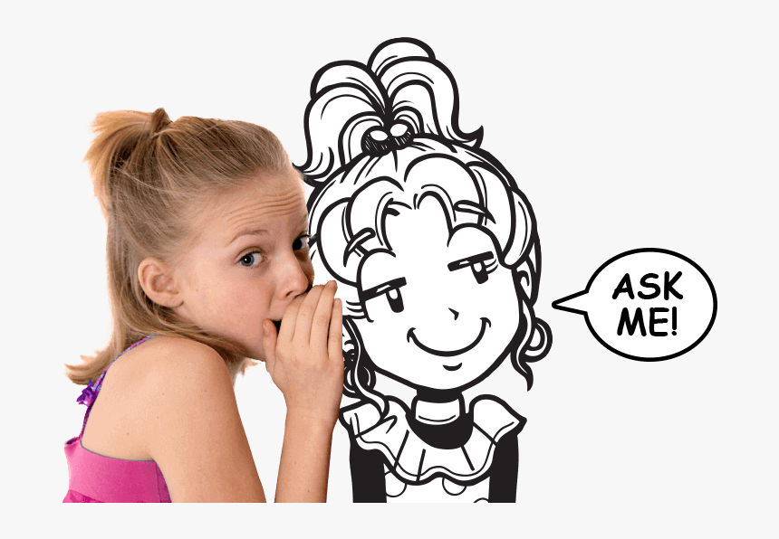 Dork Diaries Website Ask Nikki , Png Download - Rachel Renee Russell, Transparent Png, Free Download