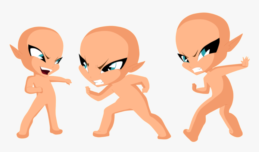 Anime Guy Base Photo - Cartoon, HD Png Download, Free Download