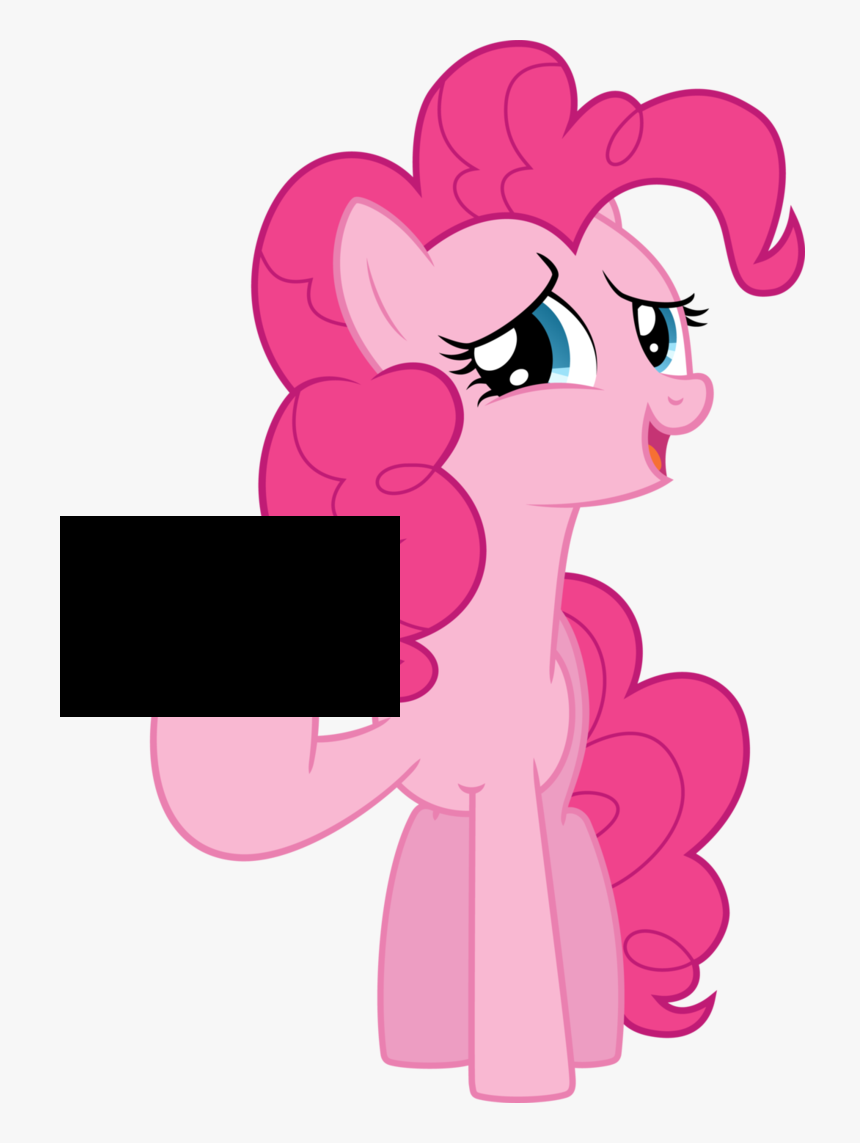 Censored, Edit, Implying, Middle Finger, Pinkie Pie - Pinkie Pie With Clear Background, HD Png Download, Free Download