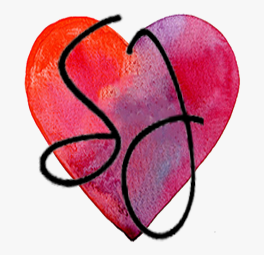 Favicon Sj Watercolor Heart Clipart , Png Download - Heart Sj, Transparent Png, Free Download