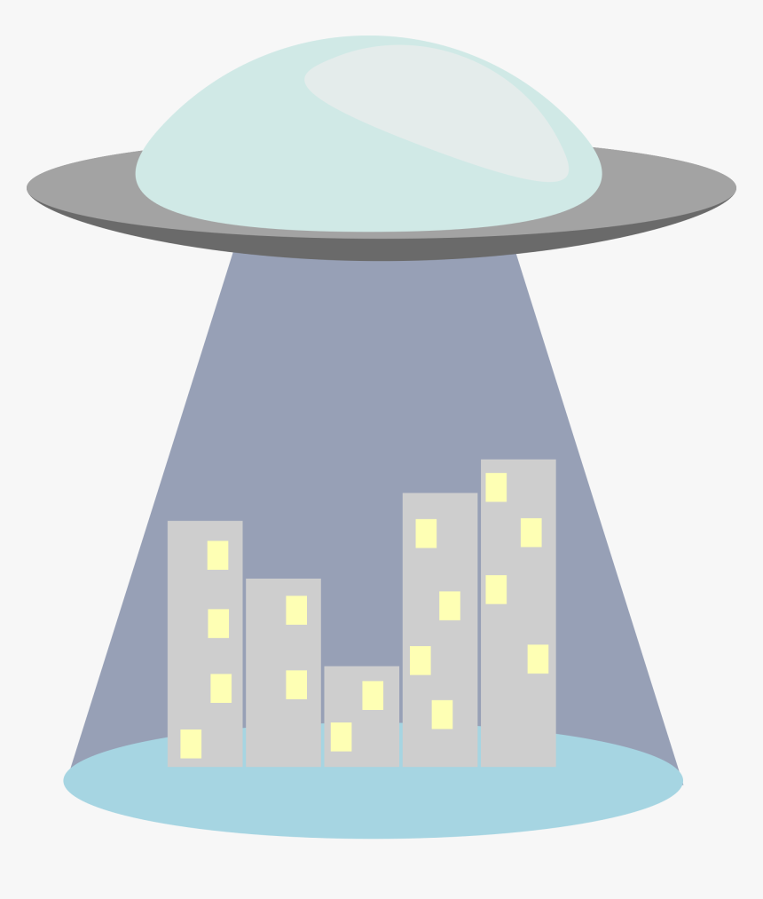 Spaceship Clipart Ufo Abduction - Scalable Vector Graphics, HD Png Download, Free Download
