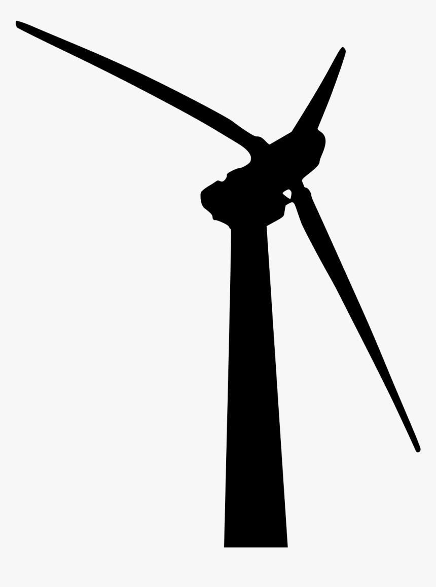 Icon Wind Turbine Png, Transparent Png, Free Download