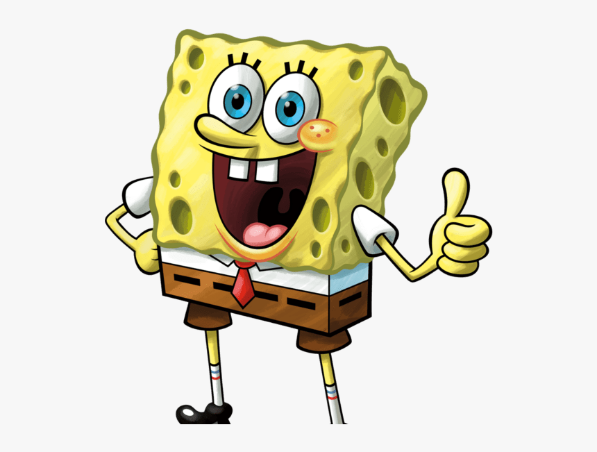 Spongebob Fathead - Spongebob In Front Of The Krusty Krab, HD Png Download, Free Download