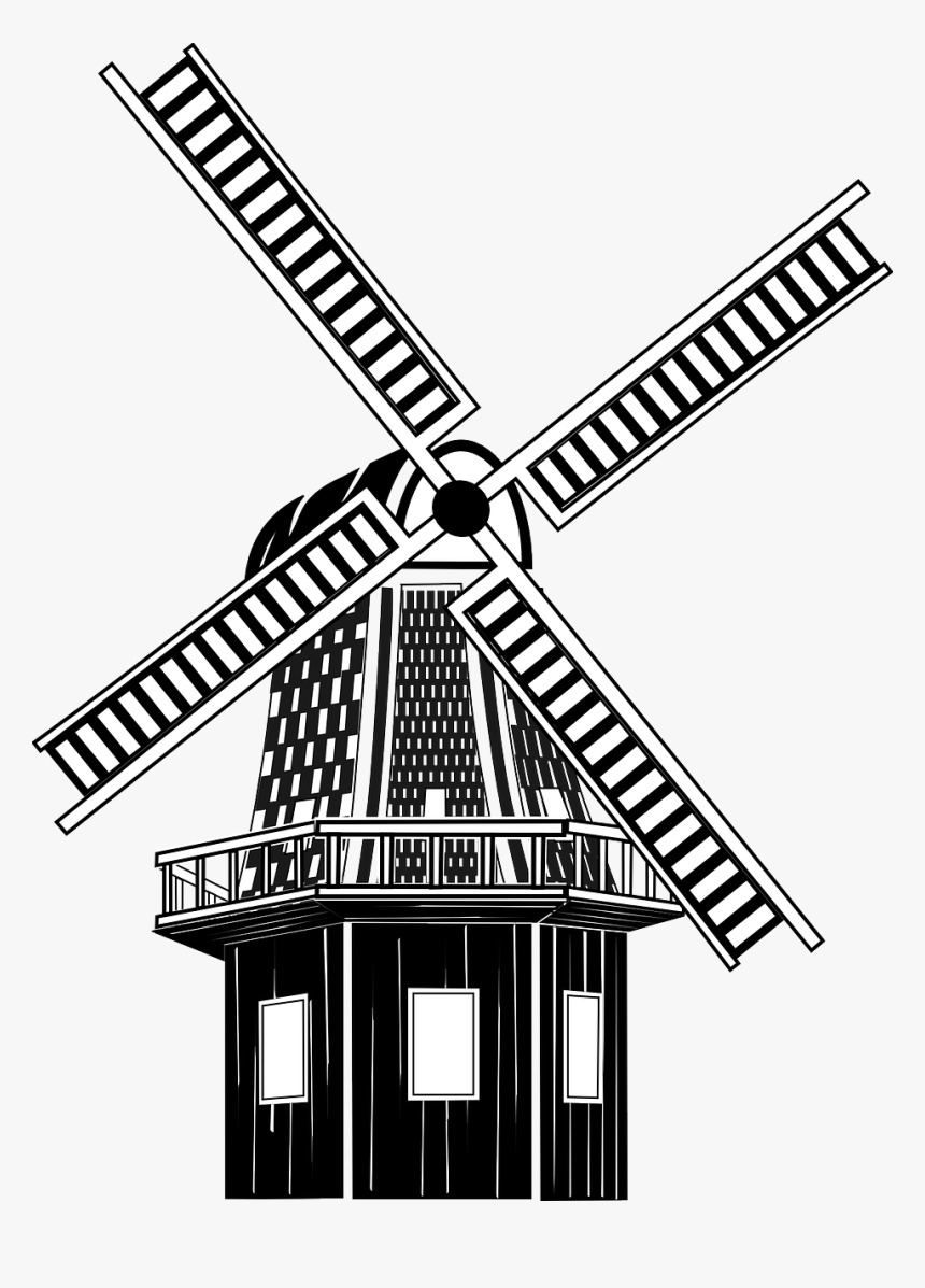 Windmill Animal Farm Png, Transparent Png, Free Download