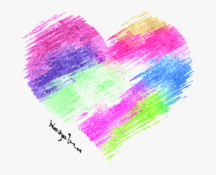 Heart In Watercolor Never Breaks - Heart, HD Png Download, Free Download