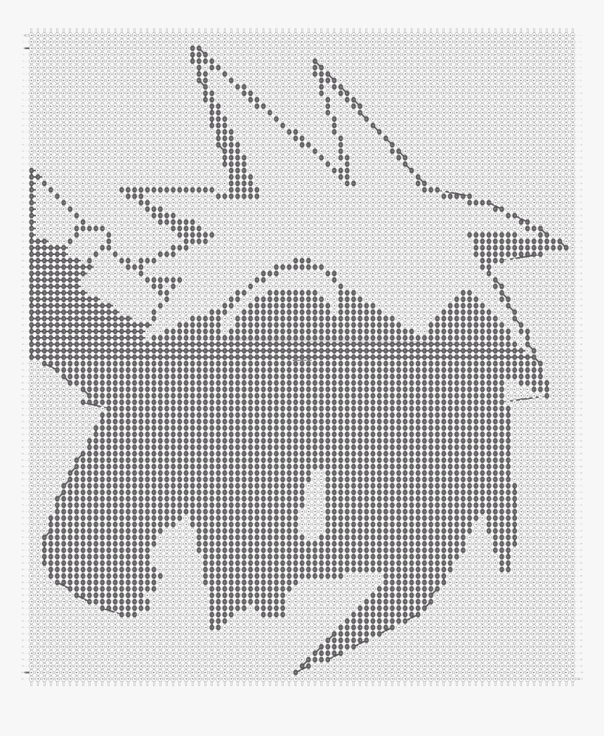 Alpha Pattern - Cross-stitch, HD Png Download, Free Download