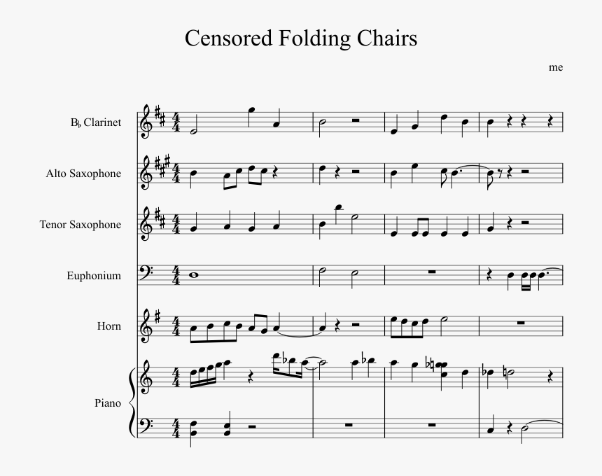 Transparent Censored Png - Sheet Music, Png Download, Free Download