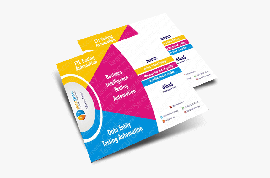 Brochure Design N1 - Brochure For A Graphic Shop, HD Png Download, Free Download