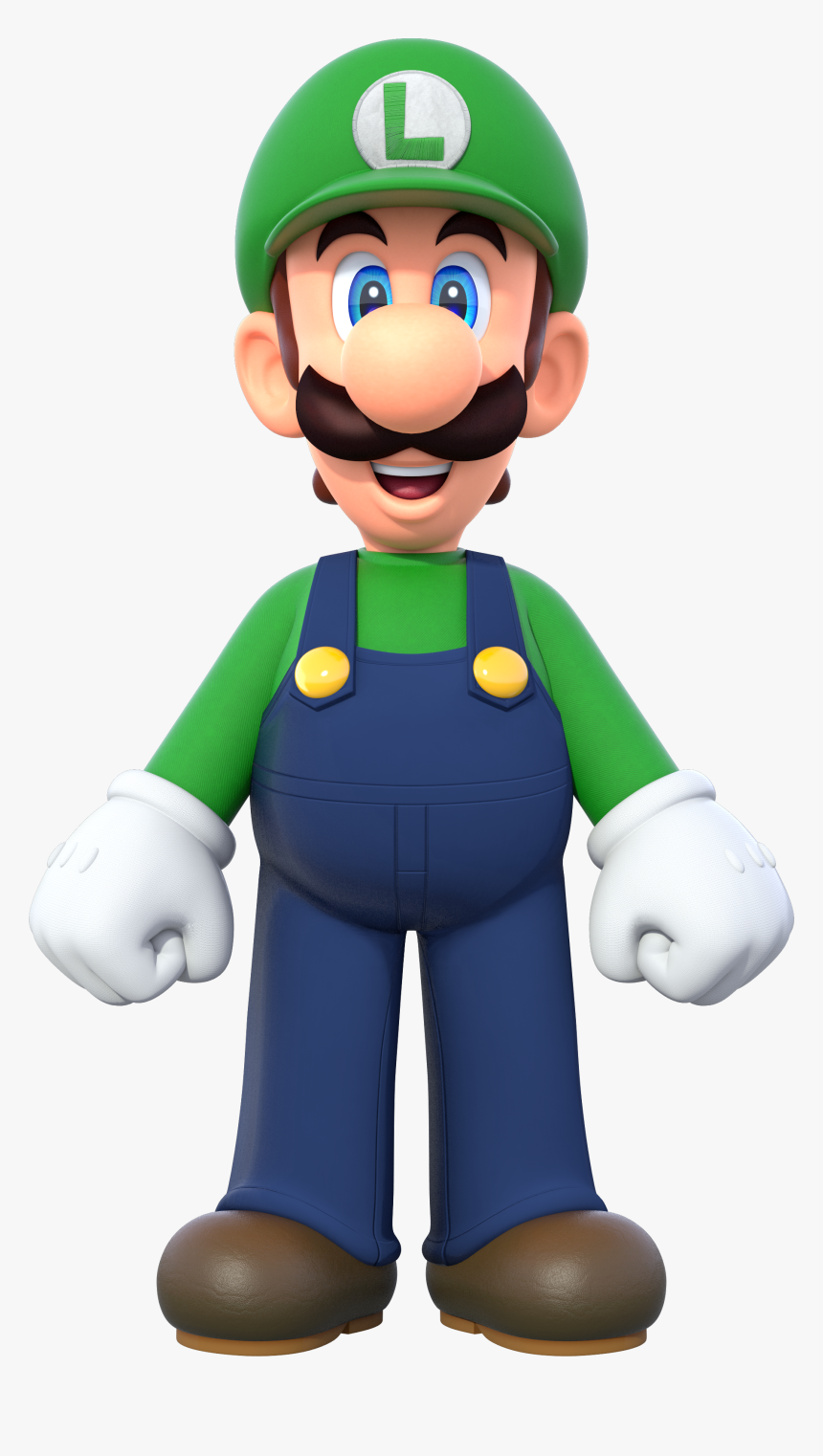 Mario Bross Png - New Super Mario Bros U Deluxe Luigi, Transparent Png, Free Download