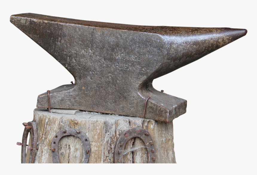 Anvil, Forge, Bending, Blacksmith, Hammer, Metal - Enclume Forge, HD Png Download, Free Download