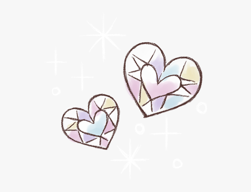 Heart Love Watercolor Handpainted Colorsplash Cute - Cute Transparent Fortnite, HD Png Download, Free Download