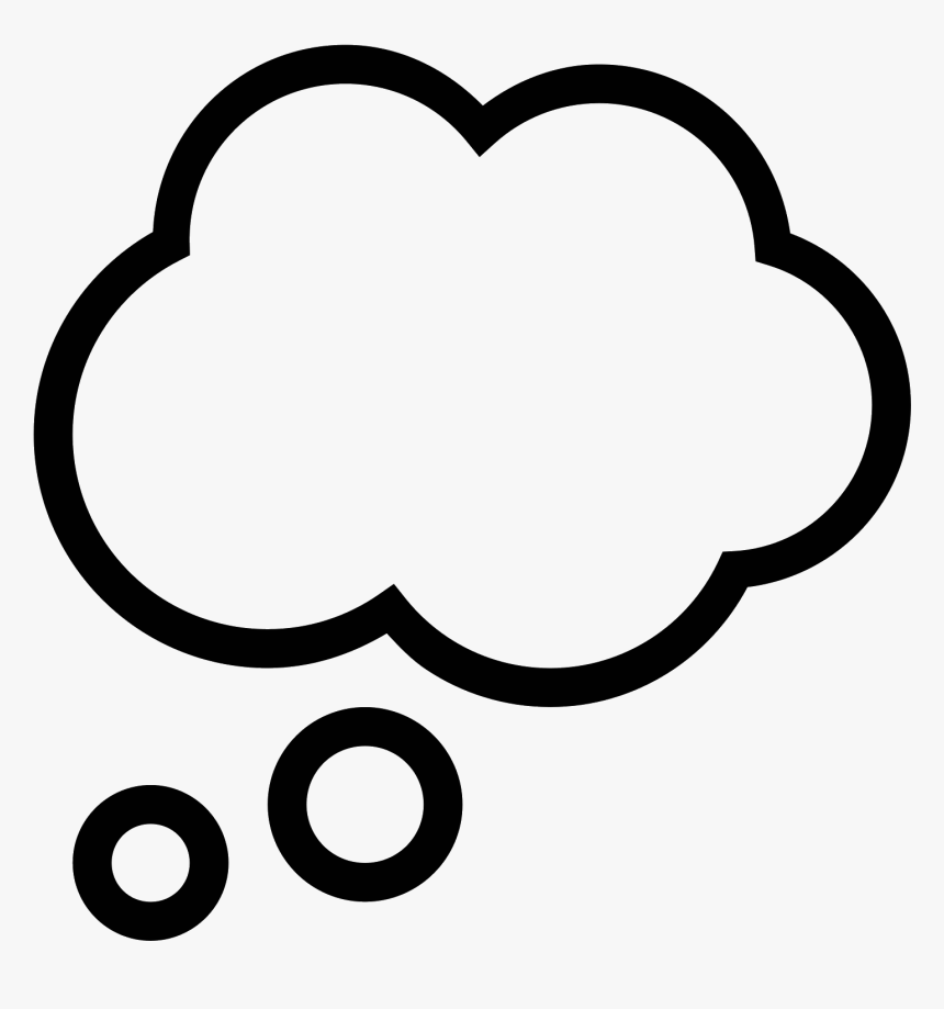 Computer Icons Clip Art - Bubble Thinking Icon, HD Png Download, Free Download