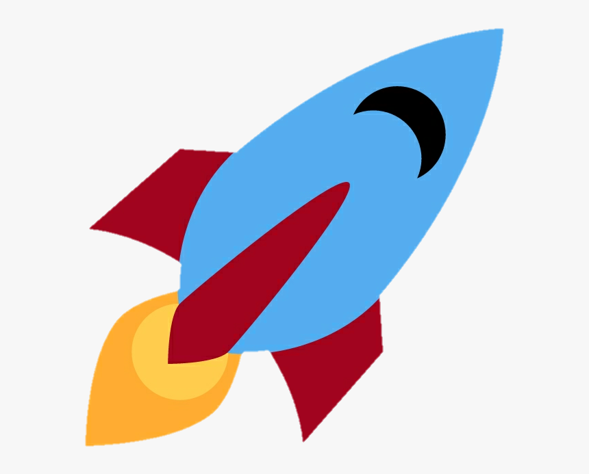 #foguete #rocket #🚀 #nave - Rocket Emoji Twitter, HD Png Download, Free Download