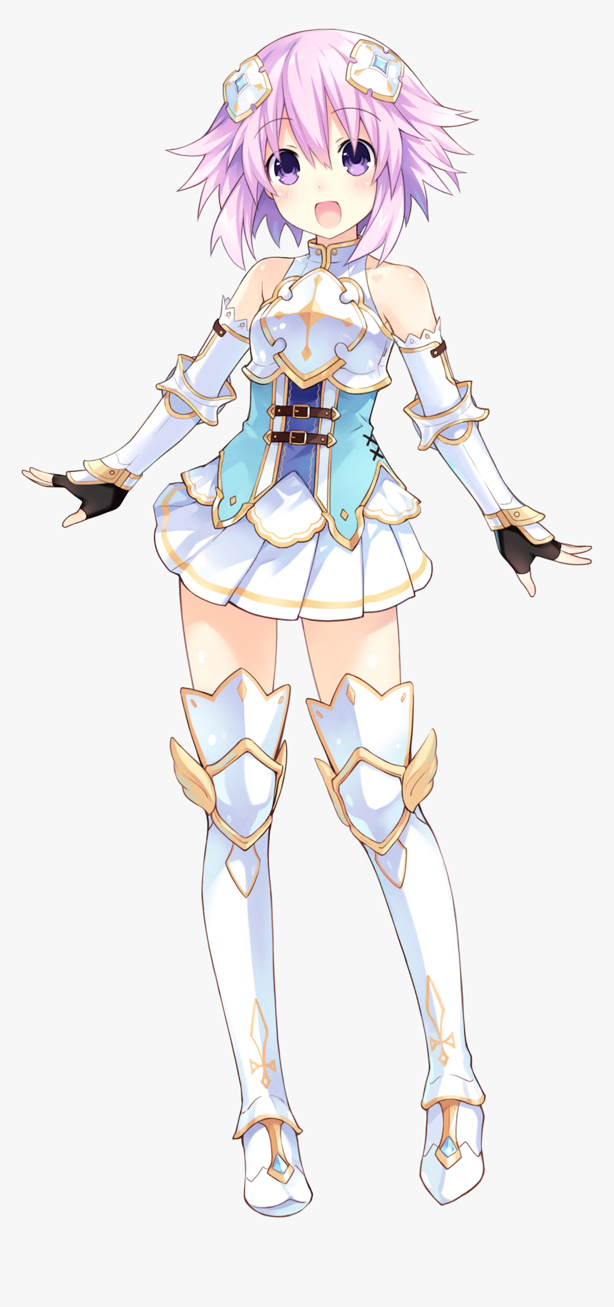 Neptune Game Png - Cyberdimension Neptunia 4 Goddesses Online Characters, Transparent Png, Free Download