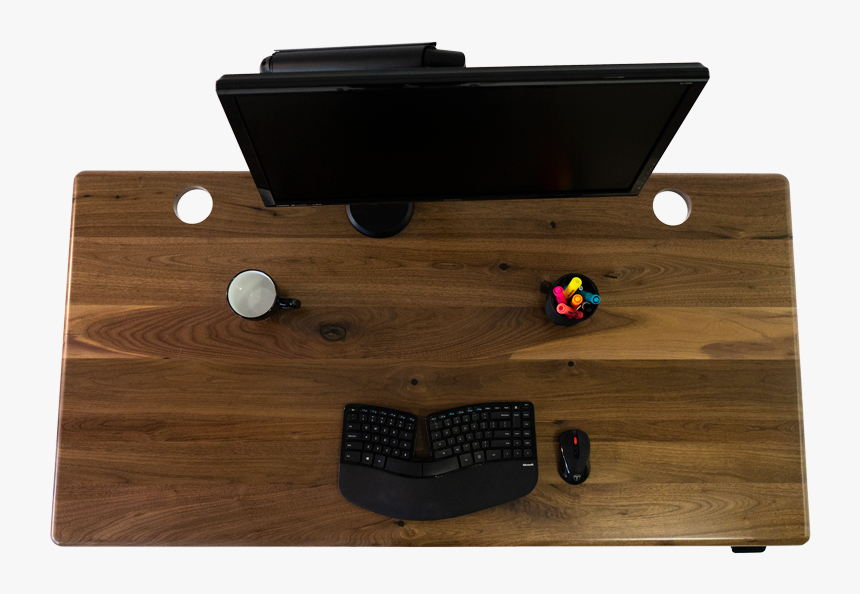 Solid Wood Standing Desks - Drawer, HD Png Download, Free Download