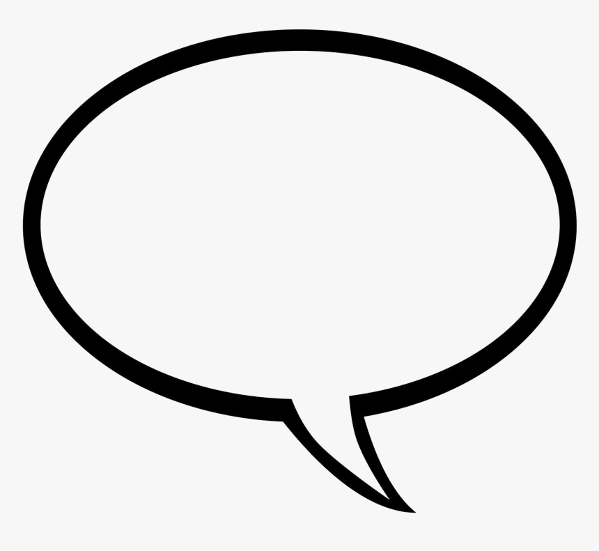 Speech Bubble - Talking Bubble Transparent, HD Png Download, Free Download