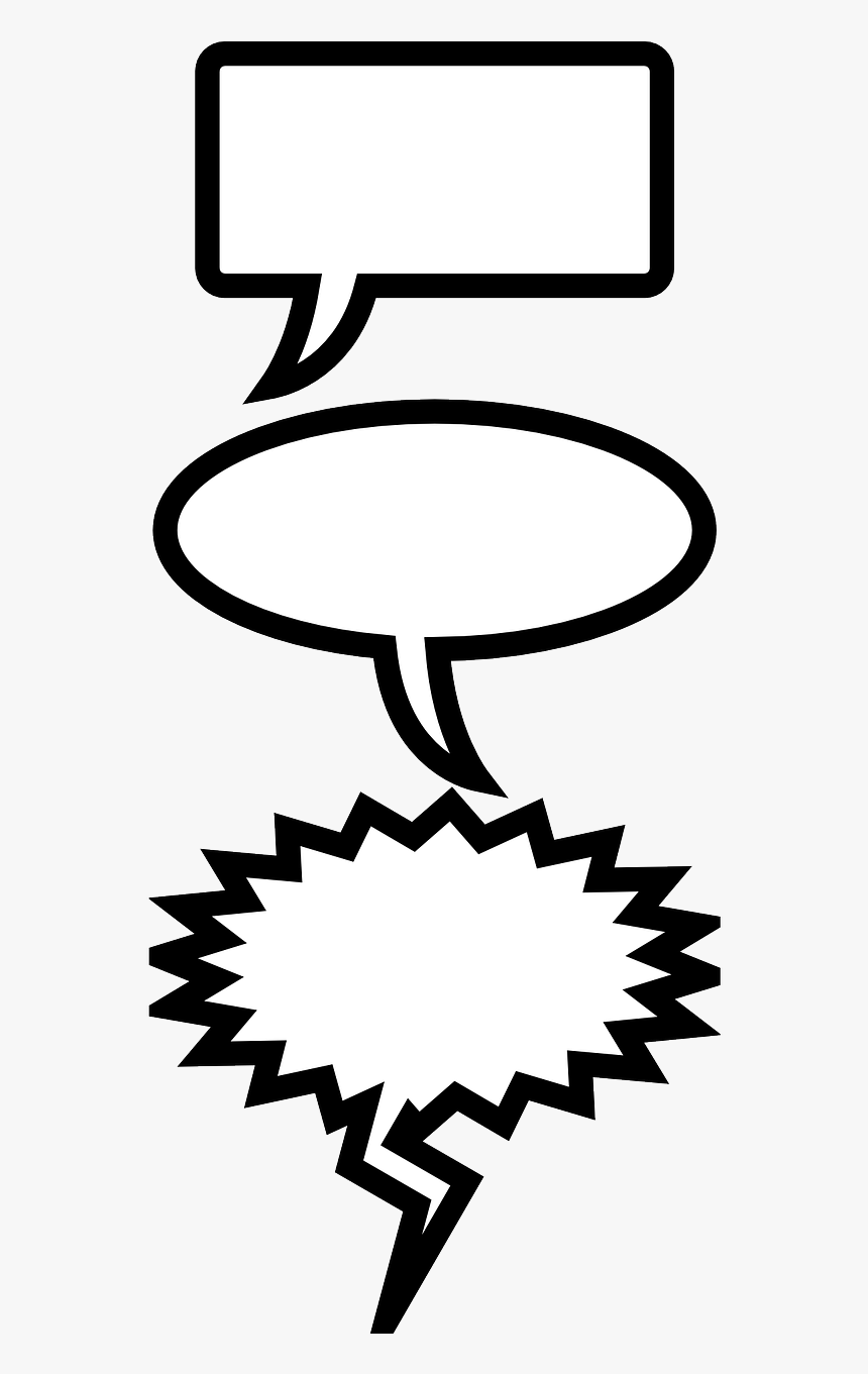 Angry Speech Bubble Png, Transparent Png, Free Download