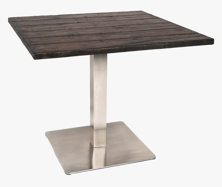 Aged Barn Wood Concrete Fiber Glass Outdoor Table Top - Restaurant Concrete Table, HD Png Download, Free Download