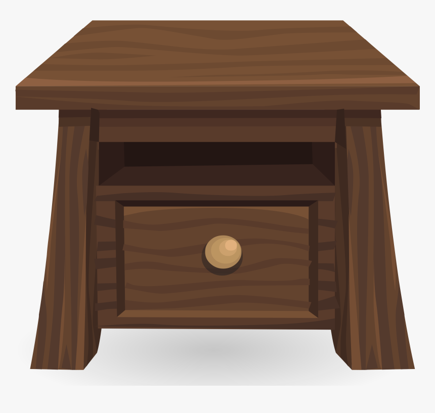 Best Side View - Bedside Table Clipart Transparent Background, HD Png Download, Free Download