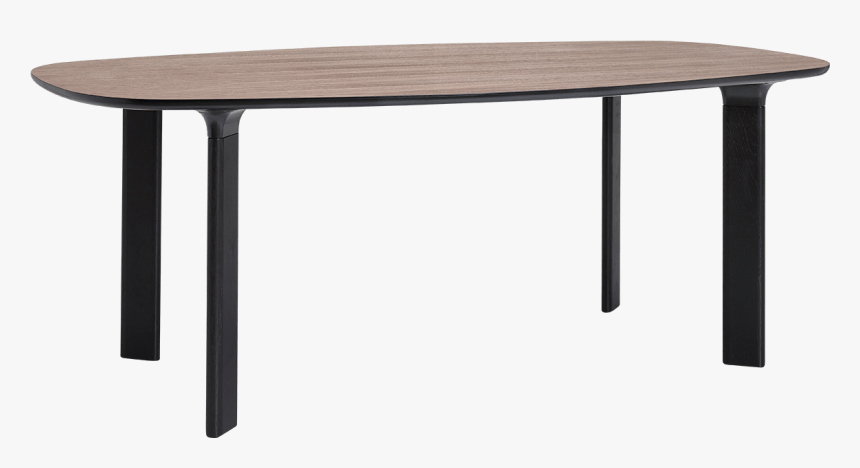 Fritz Hansen Fh Jh63 Analog Walnut Black Oak Table - Coffee Table, HD Png Download, Free Download