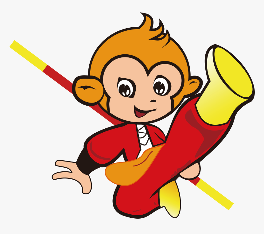 Sun Wukong Goku Cartoon Clip Art - Cartoon Sun Wu Kong, HD Png Download, Free Download