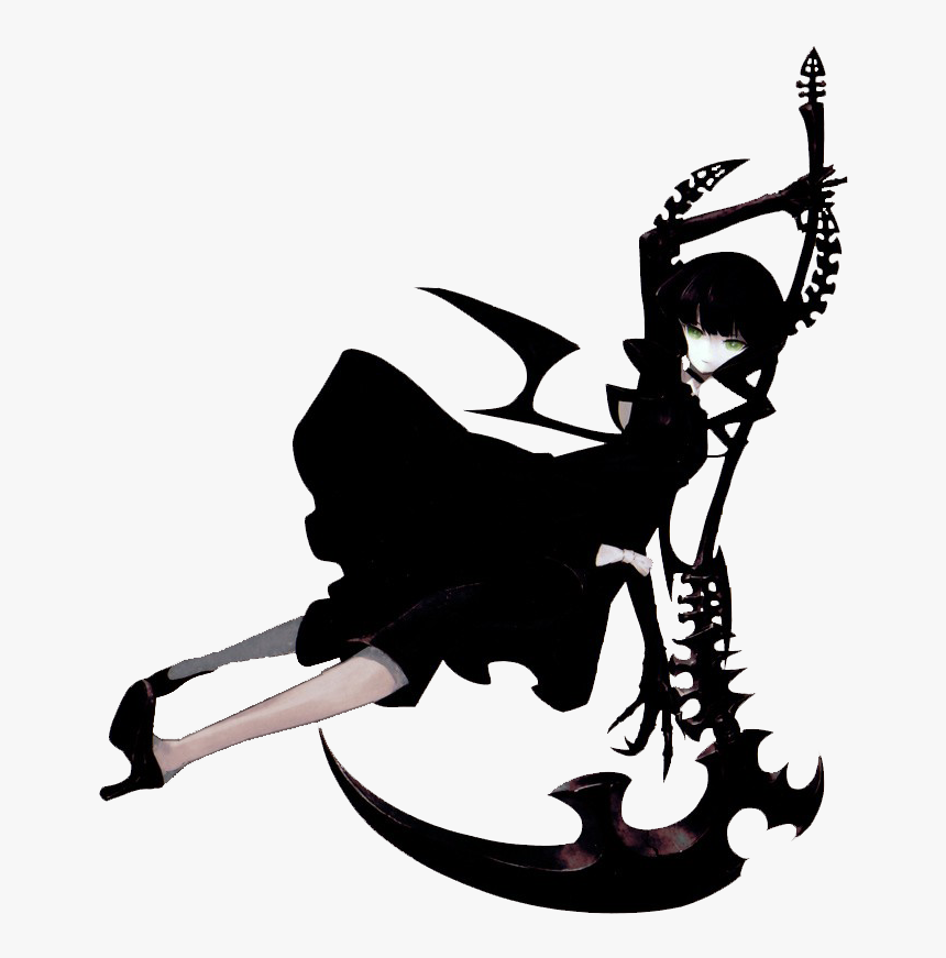 Dead Body Outline Photo - Black Rock Shooter Vector, HD Png Download, Free Download