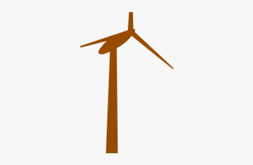 Windmill Clipart Brown - Wind Turbine, HD Png Download, Free Download