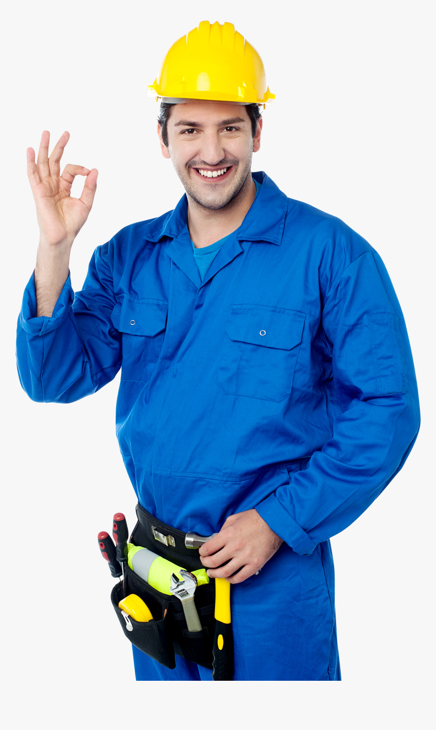 Download Png Image Report - Construction Helmet On Guy, Transparent Png, Free Download